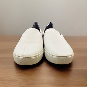 Rothy's The Original Slip On Sneaker White Women's Shoes Size 8 MSRP $119.00